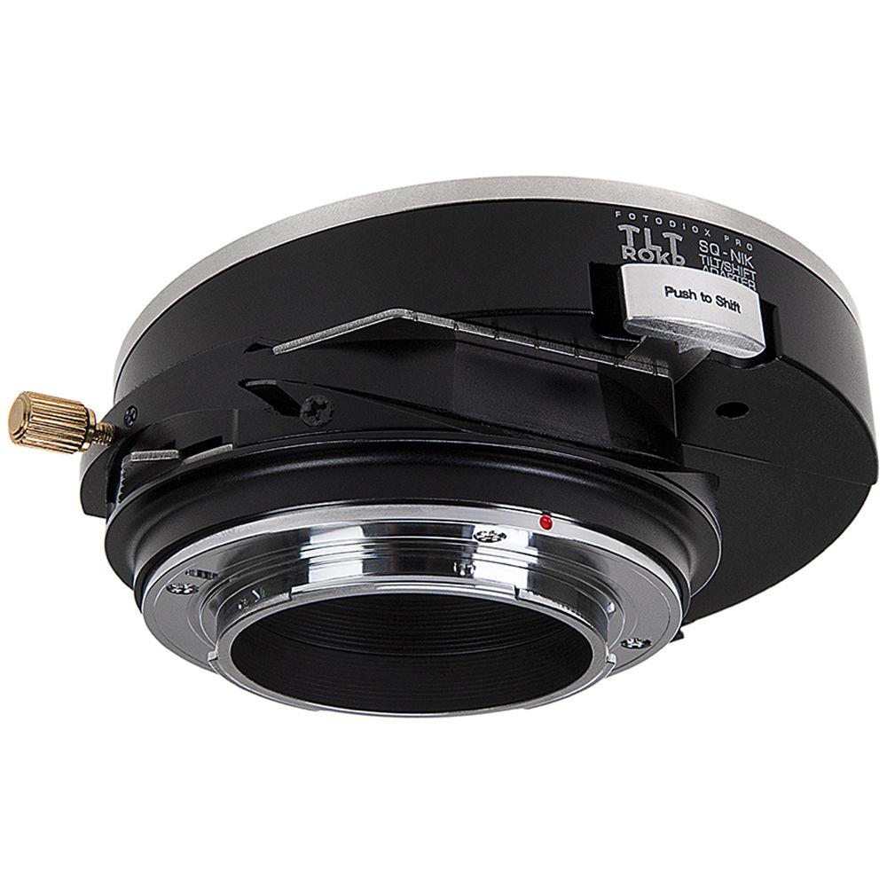 FotodioX Pro TLT ROKR Tilt Shift Lens Mount Adapter for Bronica SQ Lens to Nikon F-Mount Camera