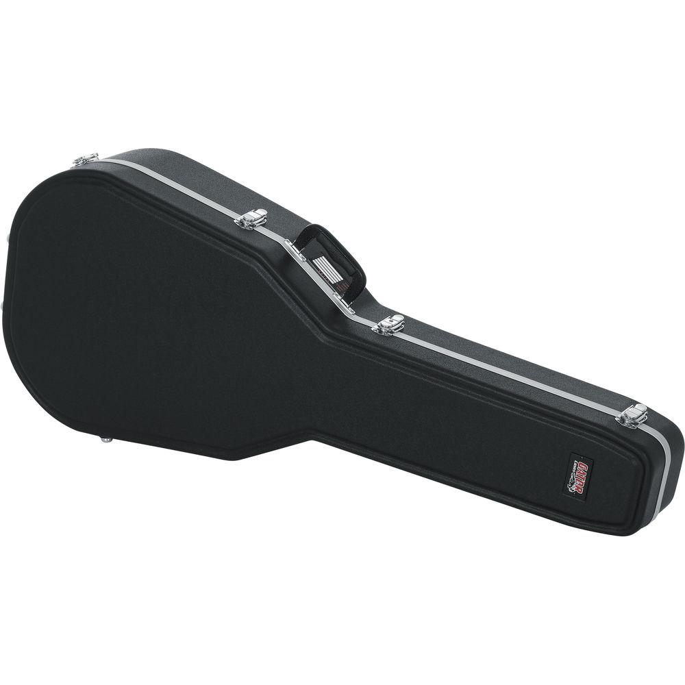 Gator Cases Deluxe ABS Case for Deep Contour and Mid-Depth Round-Back Guitars
