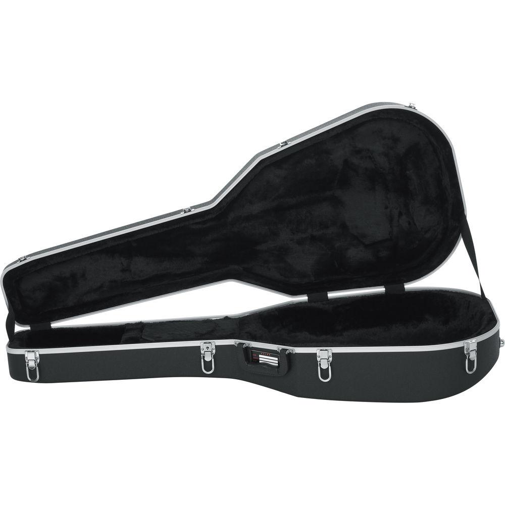 Gator Cases Deluxe ABS Case for Deep Contour and Mid-Depth Round-Back Guitars