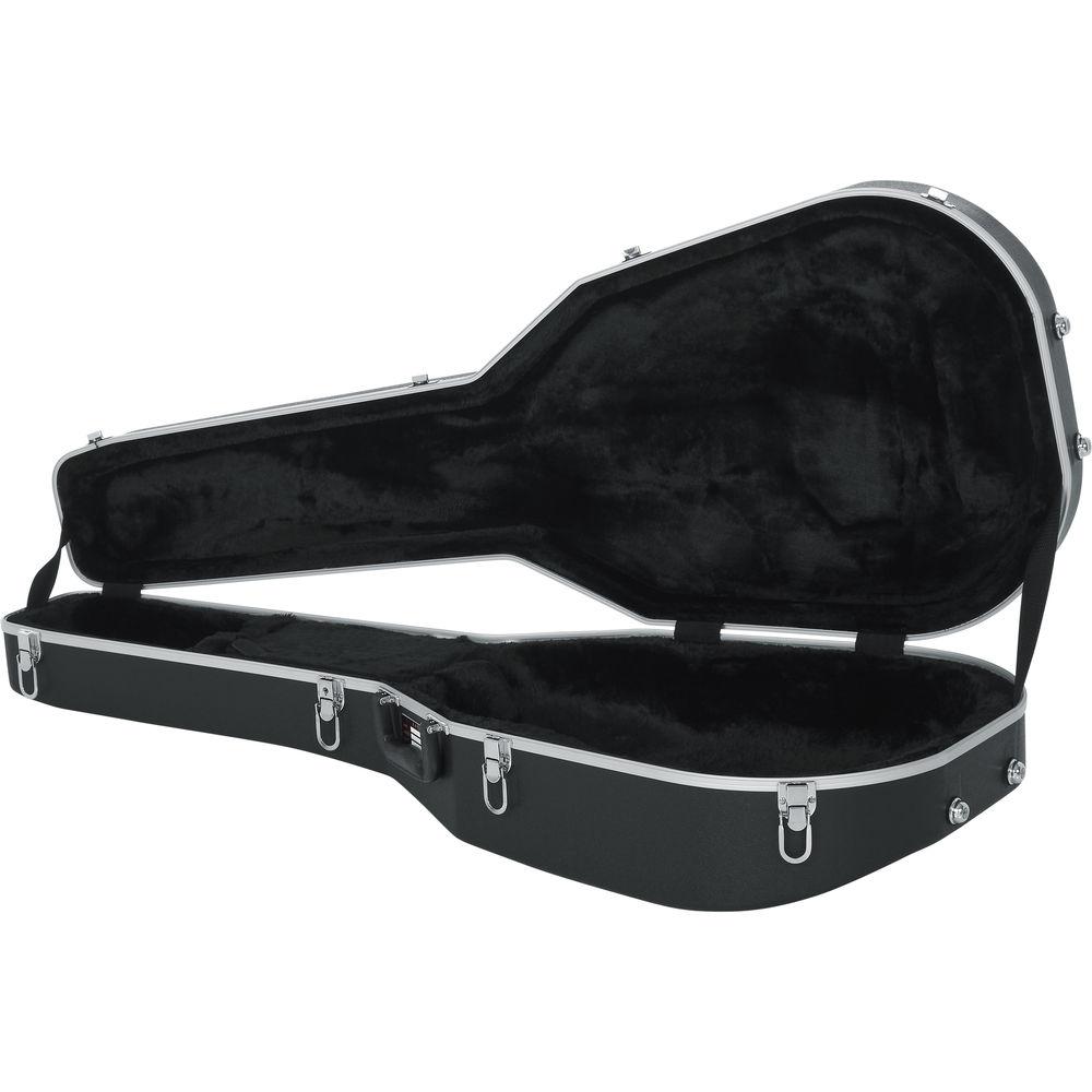 Gator Cases Deluxe ABS Case for Deep Contour and Mid-Depth Round-Back Guitars