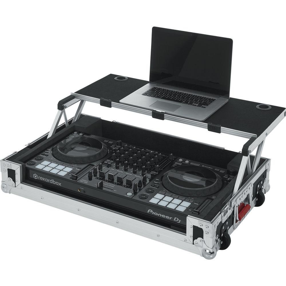 Gator Cases G-Tour Case Custom Fit for thePioneer DDJ1000 Controller with DSP Shelf