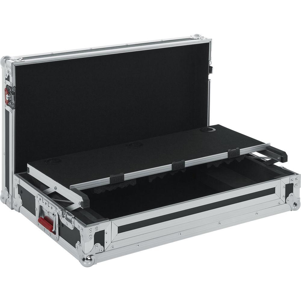 Gator Cases G-Tour Case Custom Fit for thePioneer DDJ1000 Controller with DSP Shelf