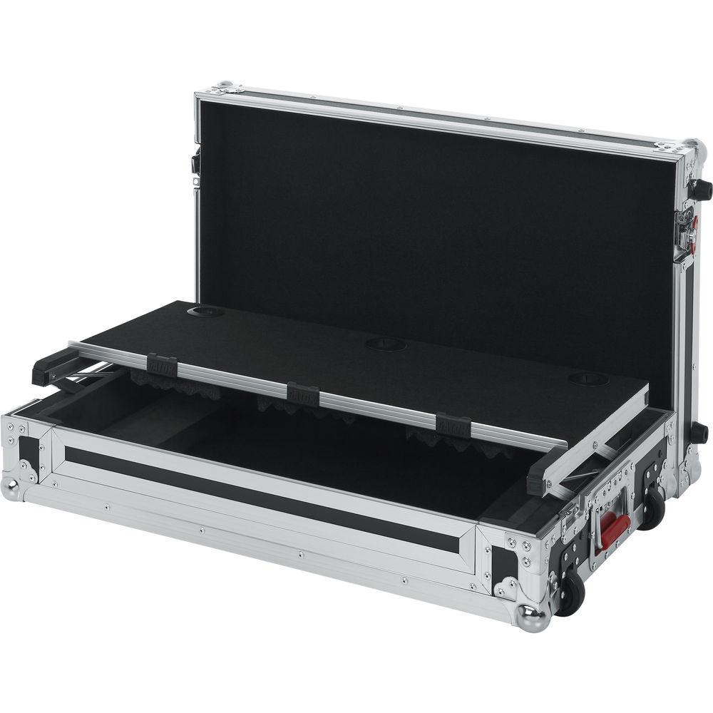 Gator Cases G-Tour Case Custom Fit for thePioneer DDJ1000 Controller with DSP Shelf