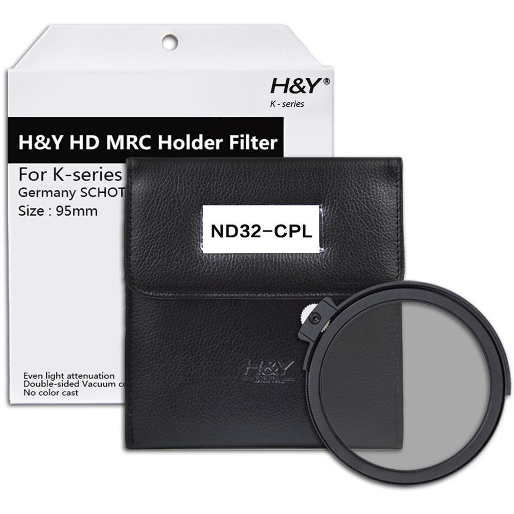 H&Y Filters Drop-In K-Series Neutral Density 1.5 and Circular Polarizer Filter for H&Y Filters 100mm K-Series Filter Holder