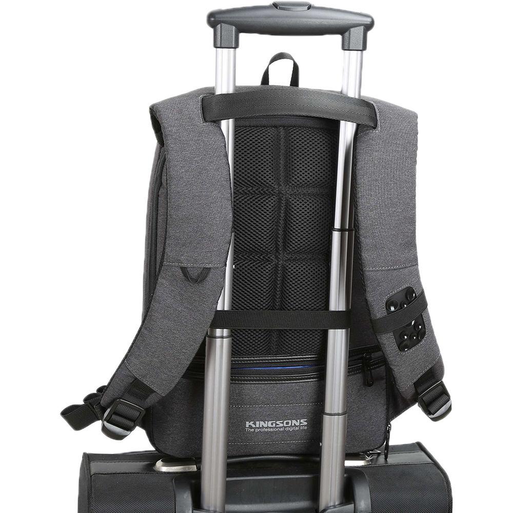 Kingsons 15.6" Smart Backpack