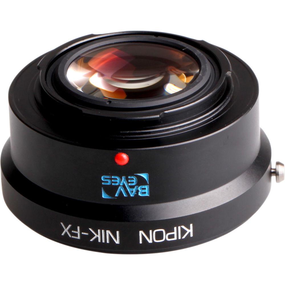 KIPON Baveyes 0.7x Lens Mount Adapter for Nikon F Lens to FUJIFILM FX-Mount Camera