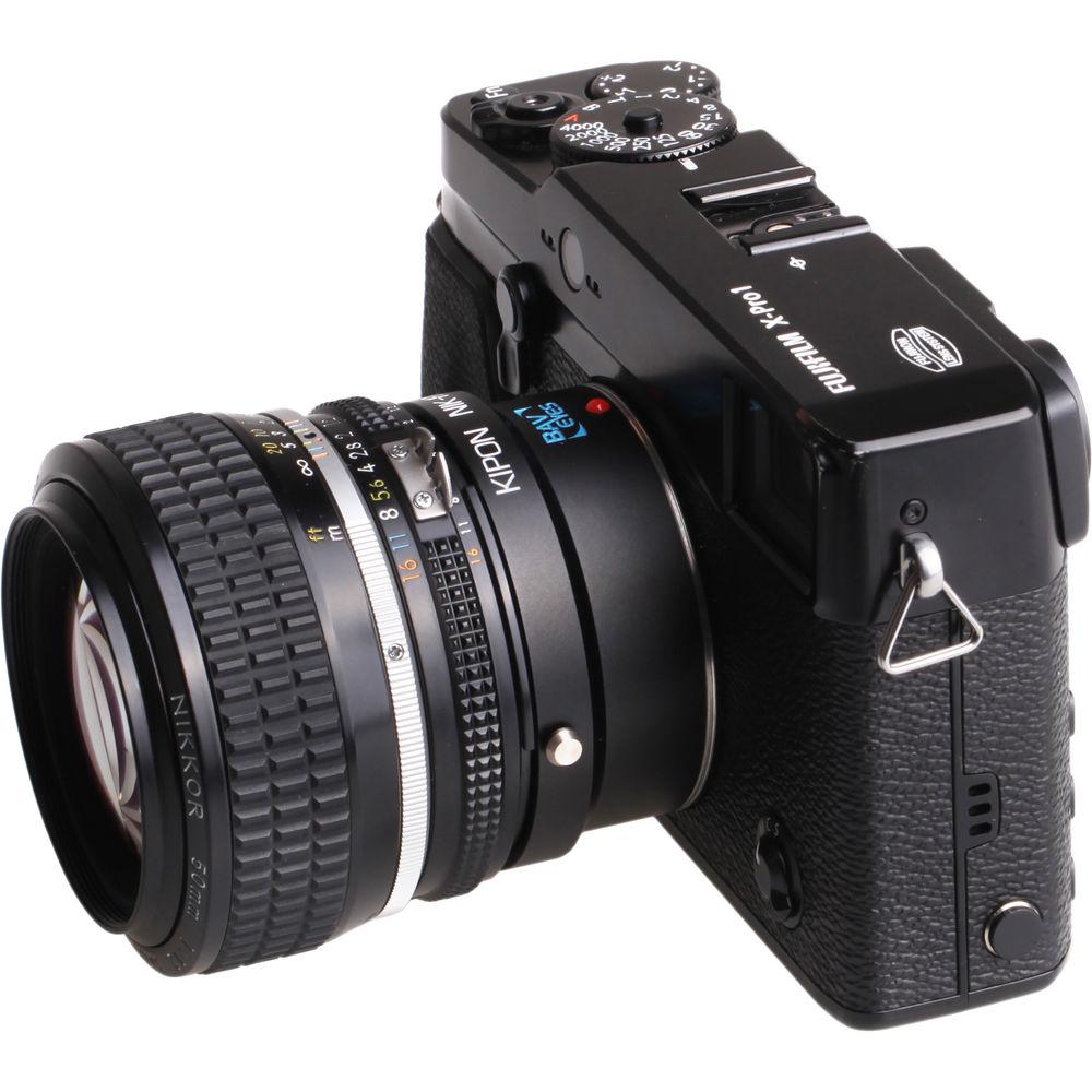 KIPON Baveyes 0.7x Lens Mount Adapter for Nikon F Lens to FUJIFILM FX-Mount Camera