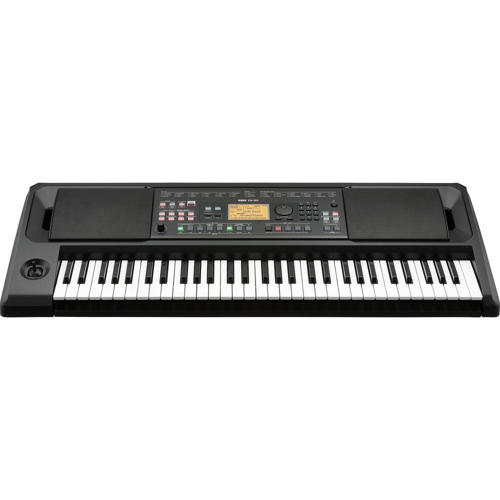 Korg EK-50 61-Key Arranger Keyboard with Built-In Speakers, Korg, EK-50, 61-Key, Arranger, Keyboard, with, Built-In, Speakers