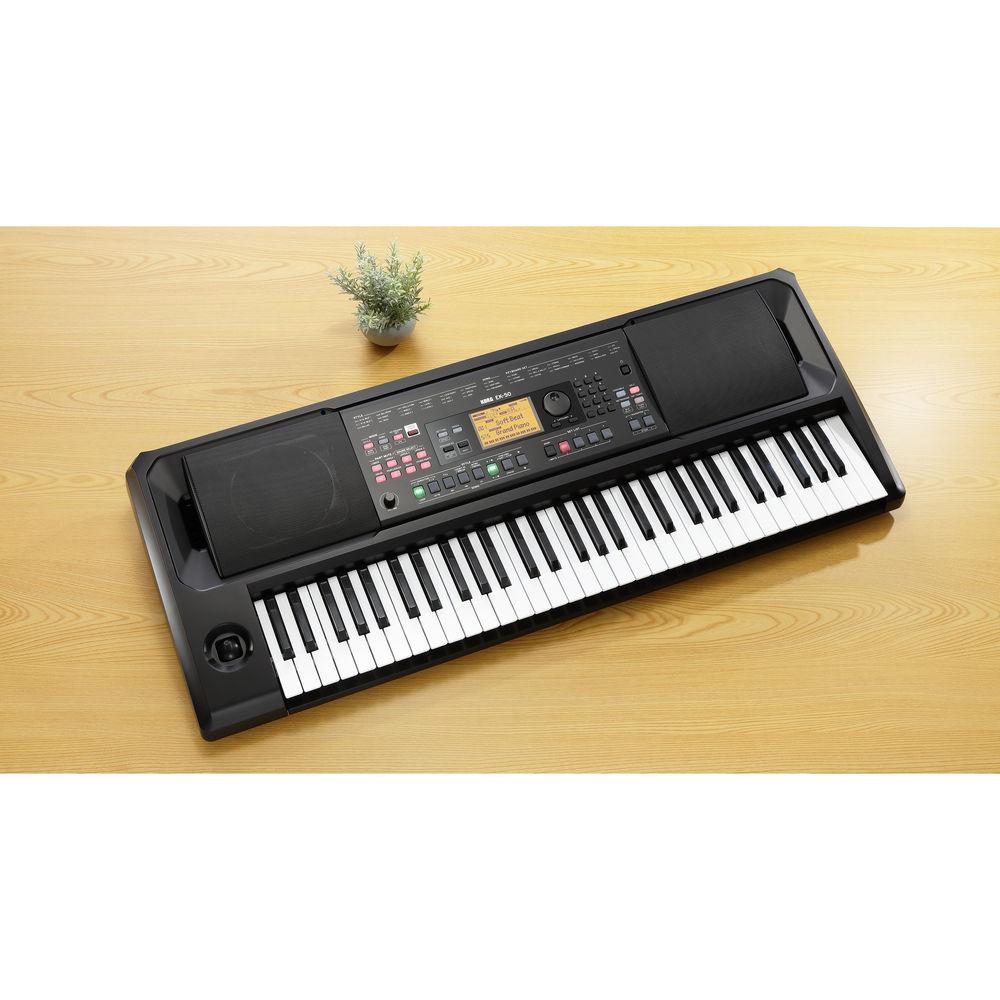 Korg EK-50 61-Key Arranger Keyboard with Built-In Speakers