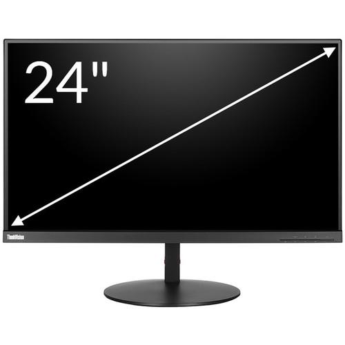 Lenovo 23.8" ThinkVision P24h-10 Wide QHD IPS Type-C Monitor