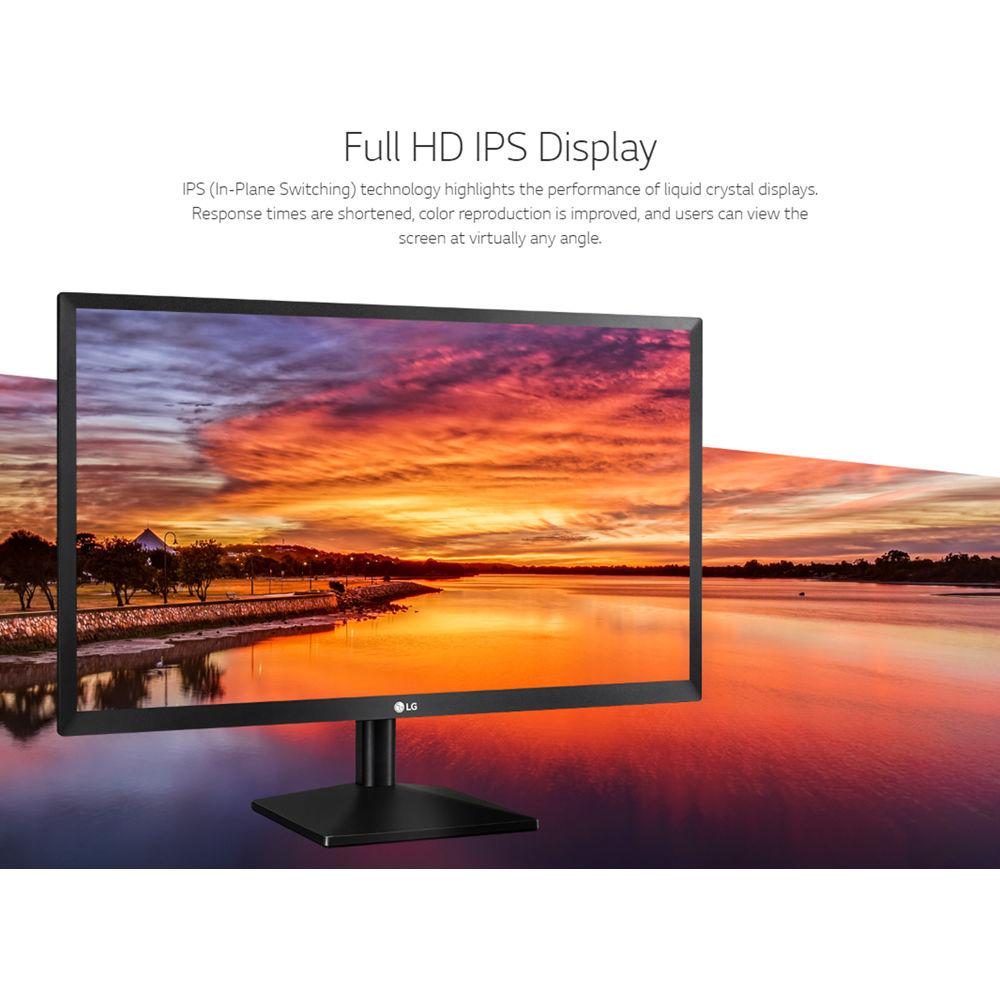 LG 27" D-Sub HDMI Tilt FreeSync Monitor