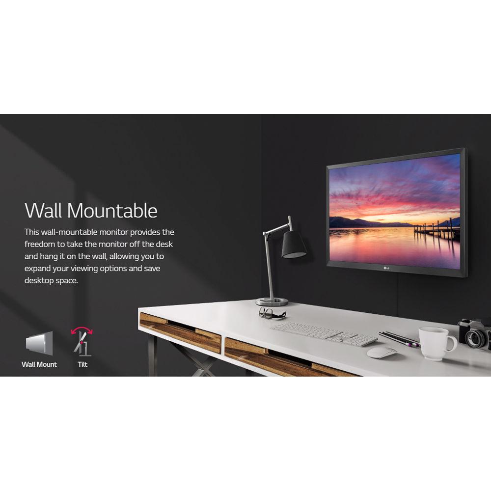 LG 27" D-Sub HDMI Tilt FreeSync Monitor