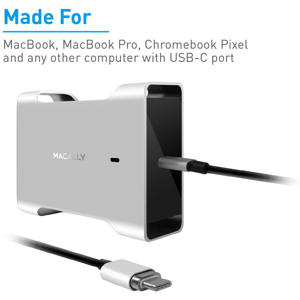 Macally 61W USB 2.0 Type-C Wall Charger