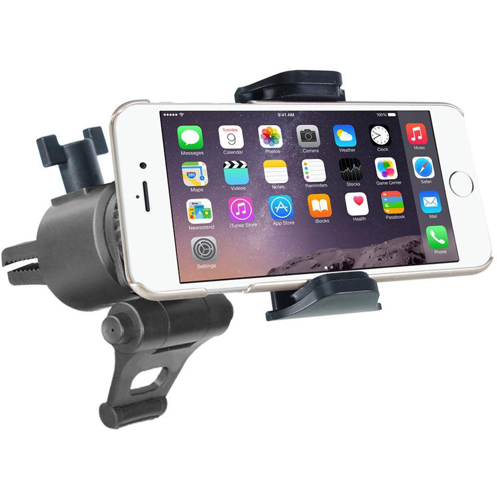 Macally Fully Adjustable Car Vent Mount for Smartphones and GPS