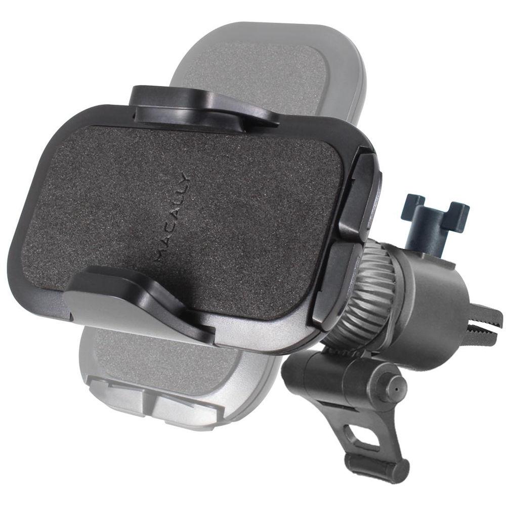 Macally Fully Adjustable Car Vent Mount for Smartphones and GPS