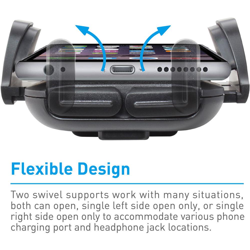 Macally Fully Adjustable Car Vent Mount for Smartphones and GPS