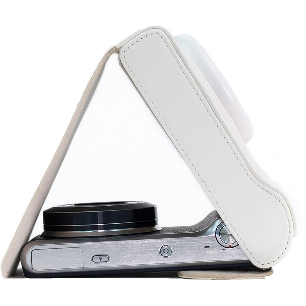 MegaGear Ever Ready PU Leather Camera Case with Strap for Samsung Galaxy Camera GC200, EK-GC110, or EK-GC100