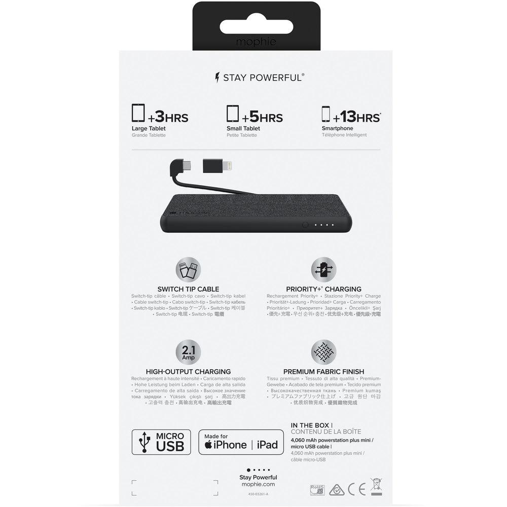 mophie powerstation plus mini 4060mAh Portable Charger