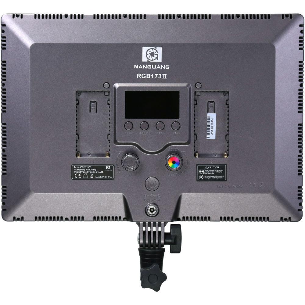 Nanguang RGB173 II Bi-Color RGB, Hard, and Soft Light LED Panel