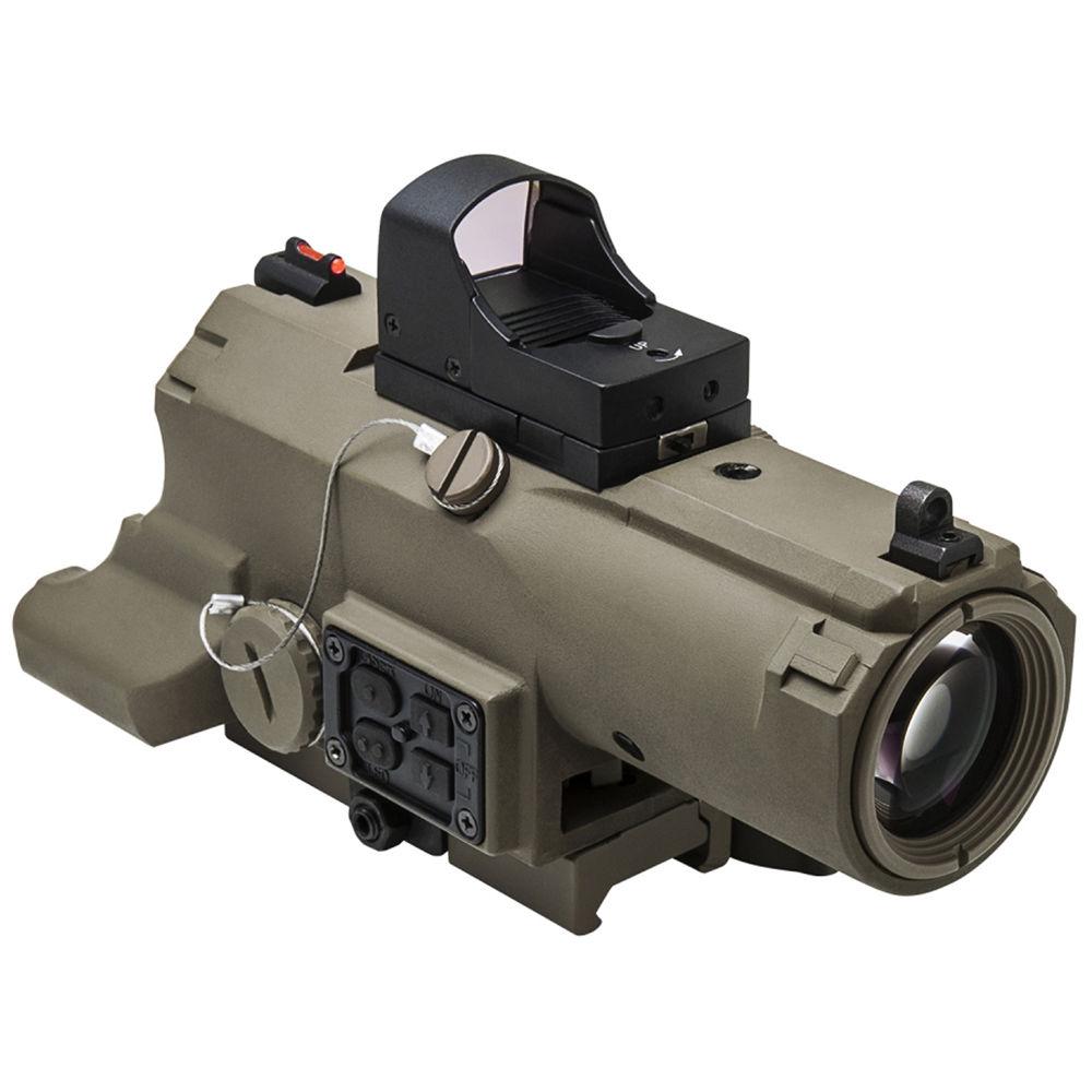 NcSTAR 4x34 ECO Laser LED Riflescope with Green Micro Dot Reflex Optic