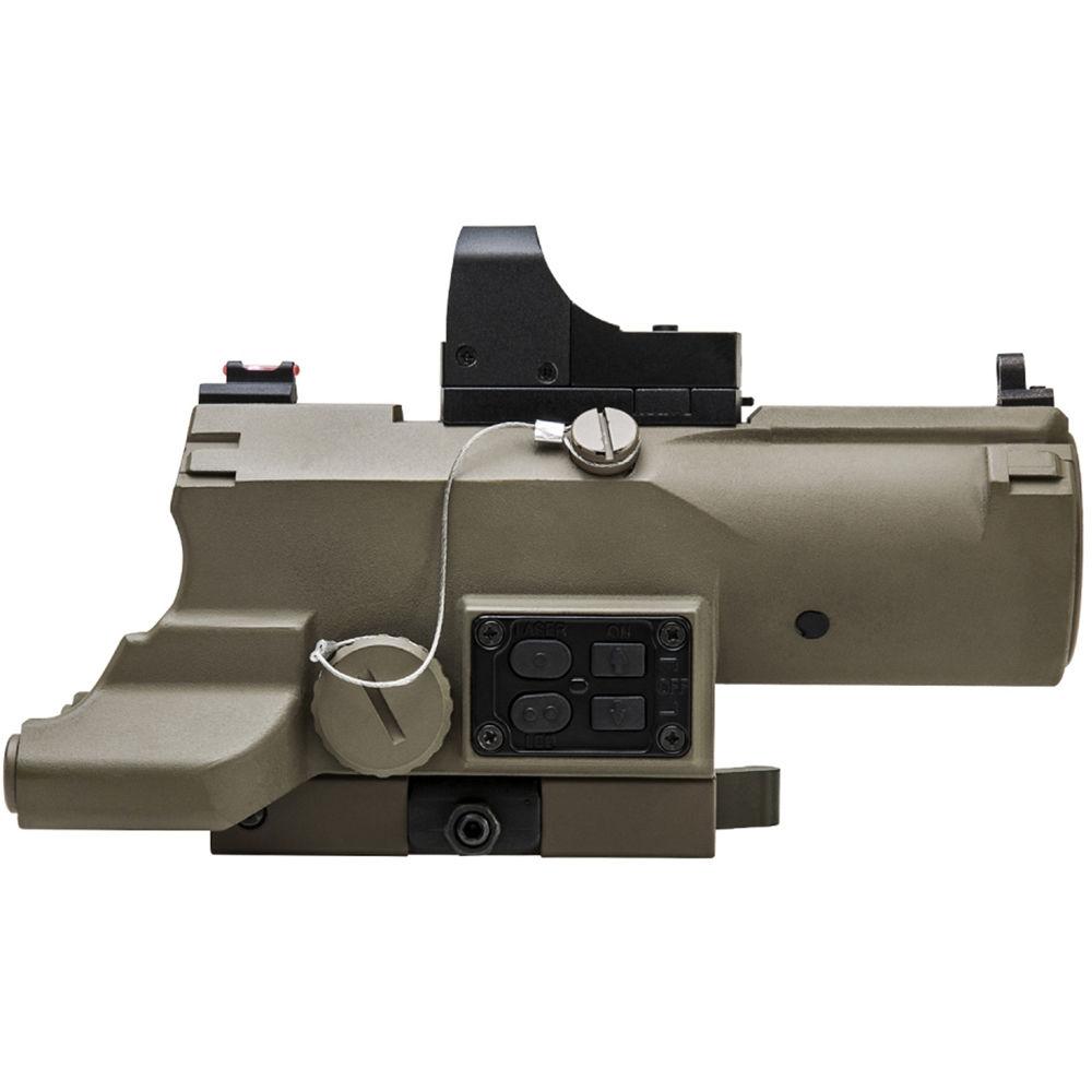 NcSTAR 4x34 ECO Laser LED Riflescope with Green Micro Dot Reflex Optic