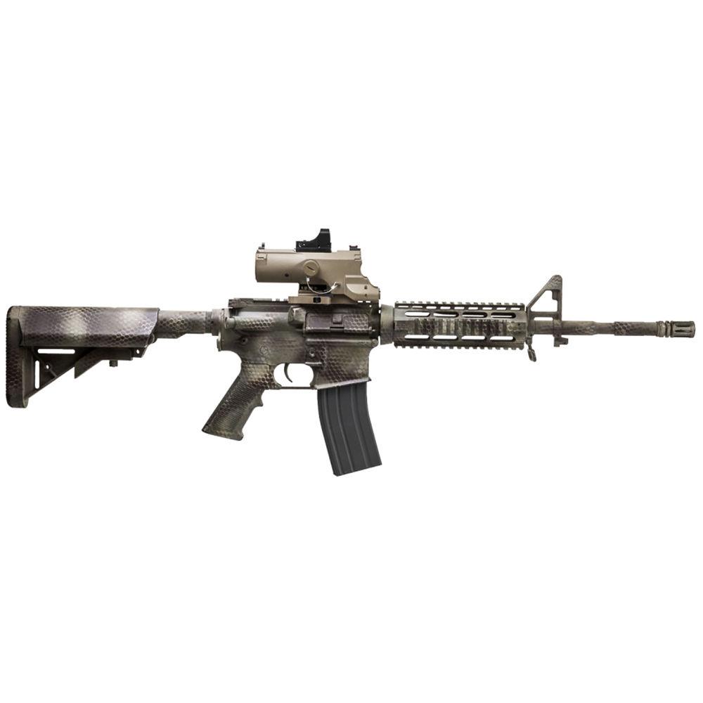 NcSTAR 4x34 ECO Laser LED Riflescope with Red Micro Dot Reflex Optic