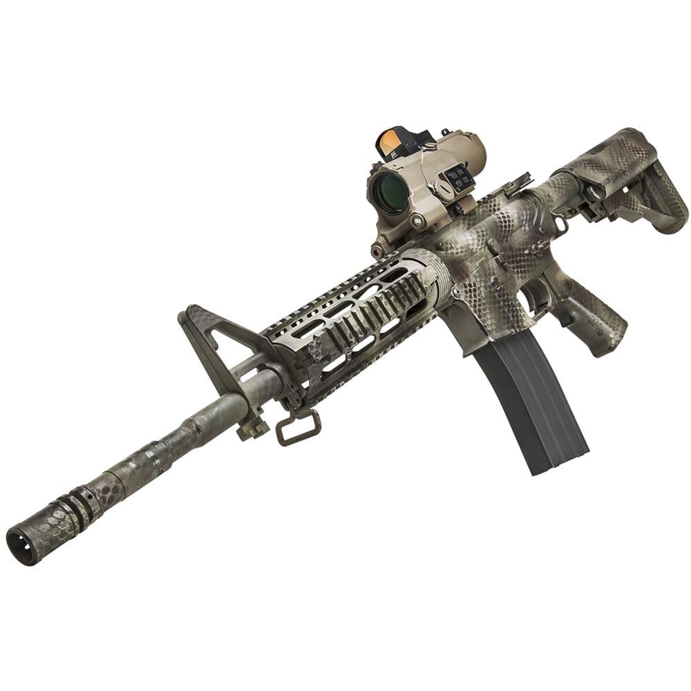 NcSTAR 4x34 ECO Laser LED Riflescope with Red Micro Dot Reflex Optic