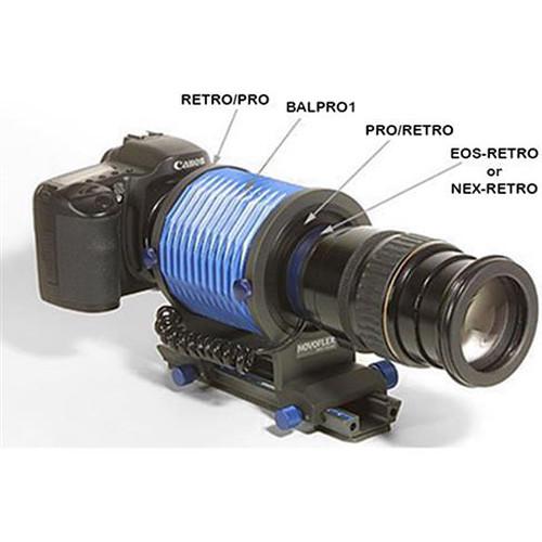 Novoflex NEX-RETRO Reverse Macro Adapter for Sony E-Mount Lenses