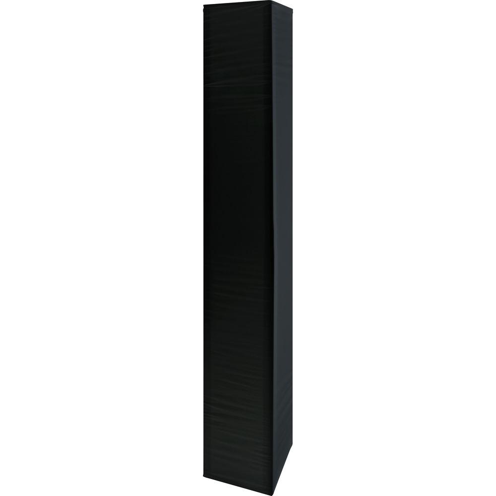 Novopro PS1XXL Height-Adjustable Podium Stand with White & Black Scrims, Novopro, PS1XXL, Height-Adjustable, Podium, Stand, with, White, &, Black, Scrims
