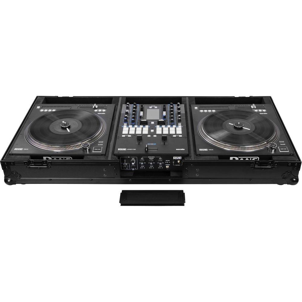 Odyssey Innovative Designs Black Label DJ Battle Coffin for Rane Seventy-Two Mixer and Two Rane Twelve Controllers