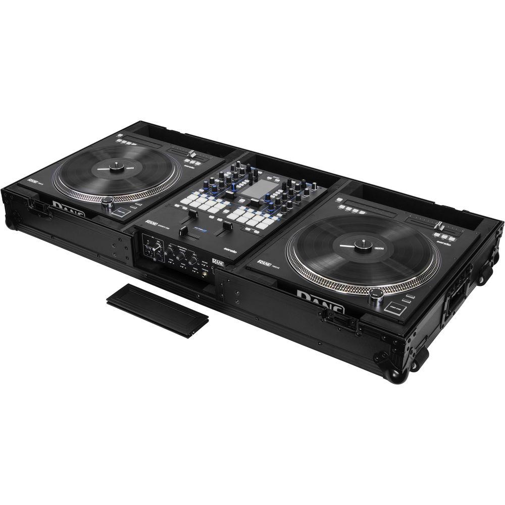 Odyssey Innovative Designs Black Label DJ Battle Coffin for Rane Seventy-Two Mixer and Two Rane Twelve Controllers