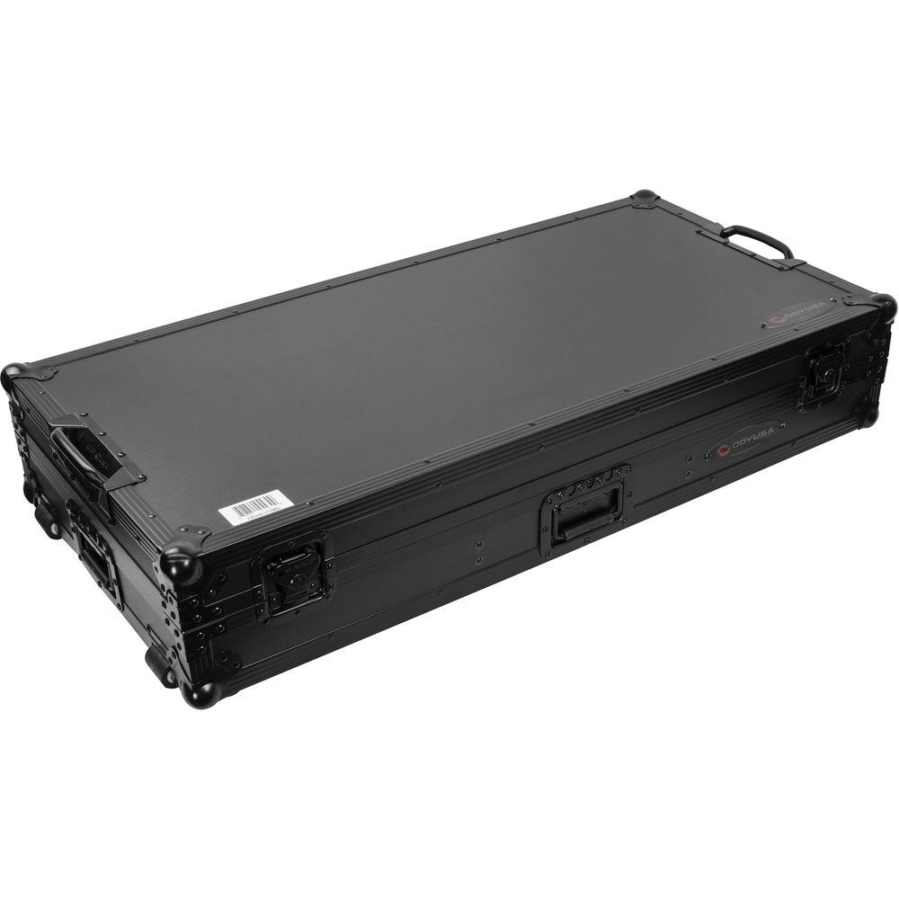 Odyssey Innovative Designs Black Label DJ Battle Coffin for Rane Seventy-Two Mixer and Two Rane Twelve Controllers