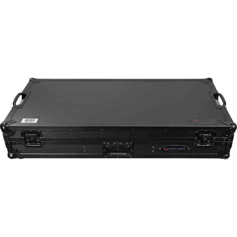 Odyssey Innovative Designs Black Label DJ Battle Coffin for Rane Seventy-Two Mixer and Two Rane Twelve Controllers