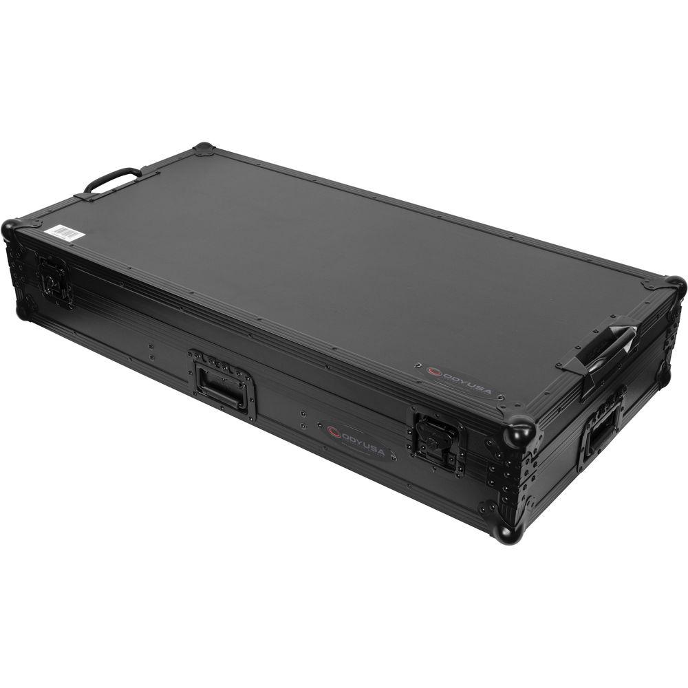 Odyssey Innovative Designs Black Label DJ Battle Coffin for Rane Seventy-Two Mixer and Two Rane Twelve Controllers