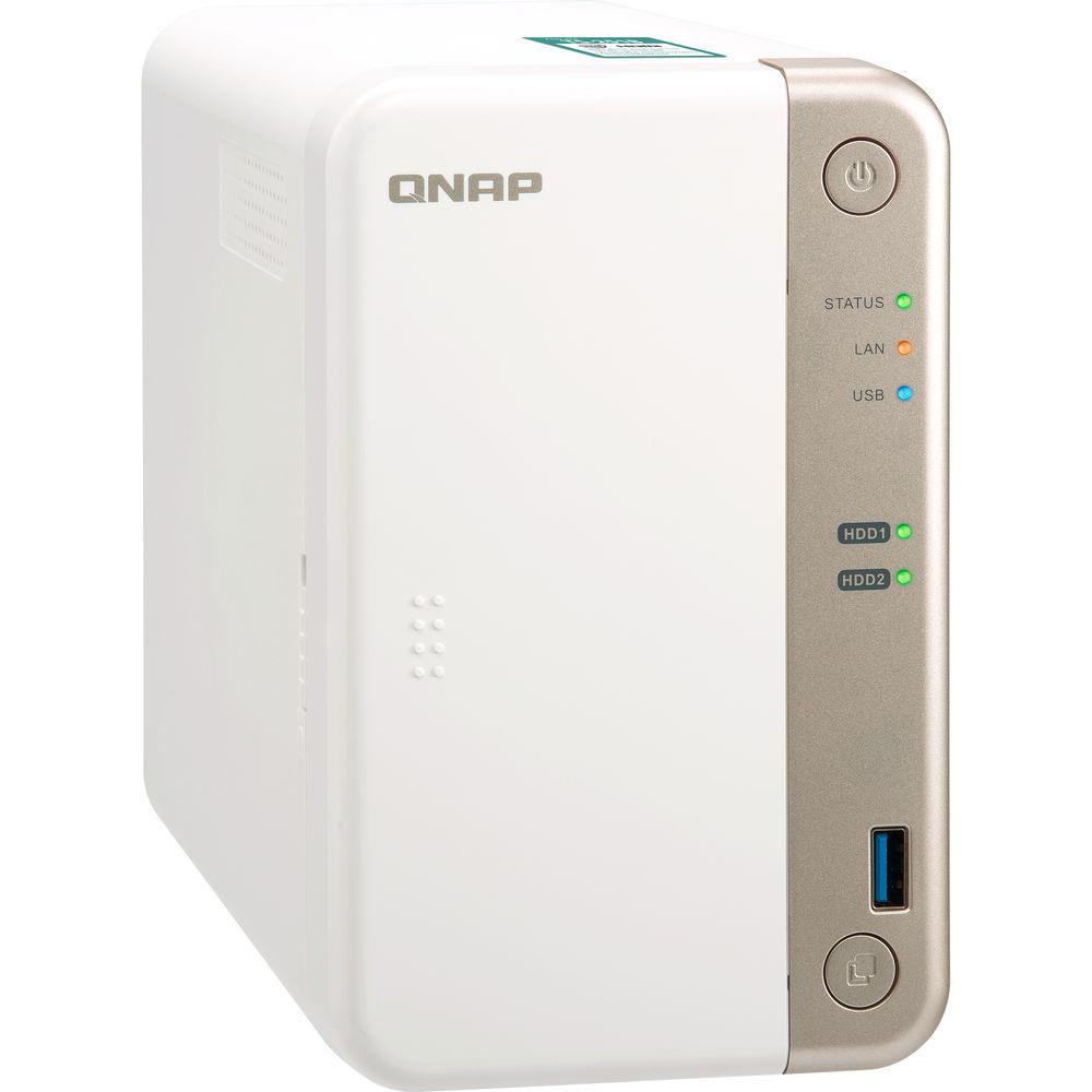 QNAP TS-251B 2-Bay Home and SOHO NAS with PCIe Expansion