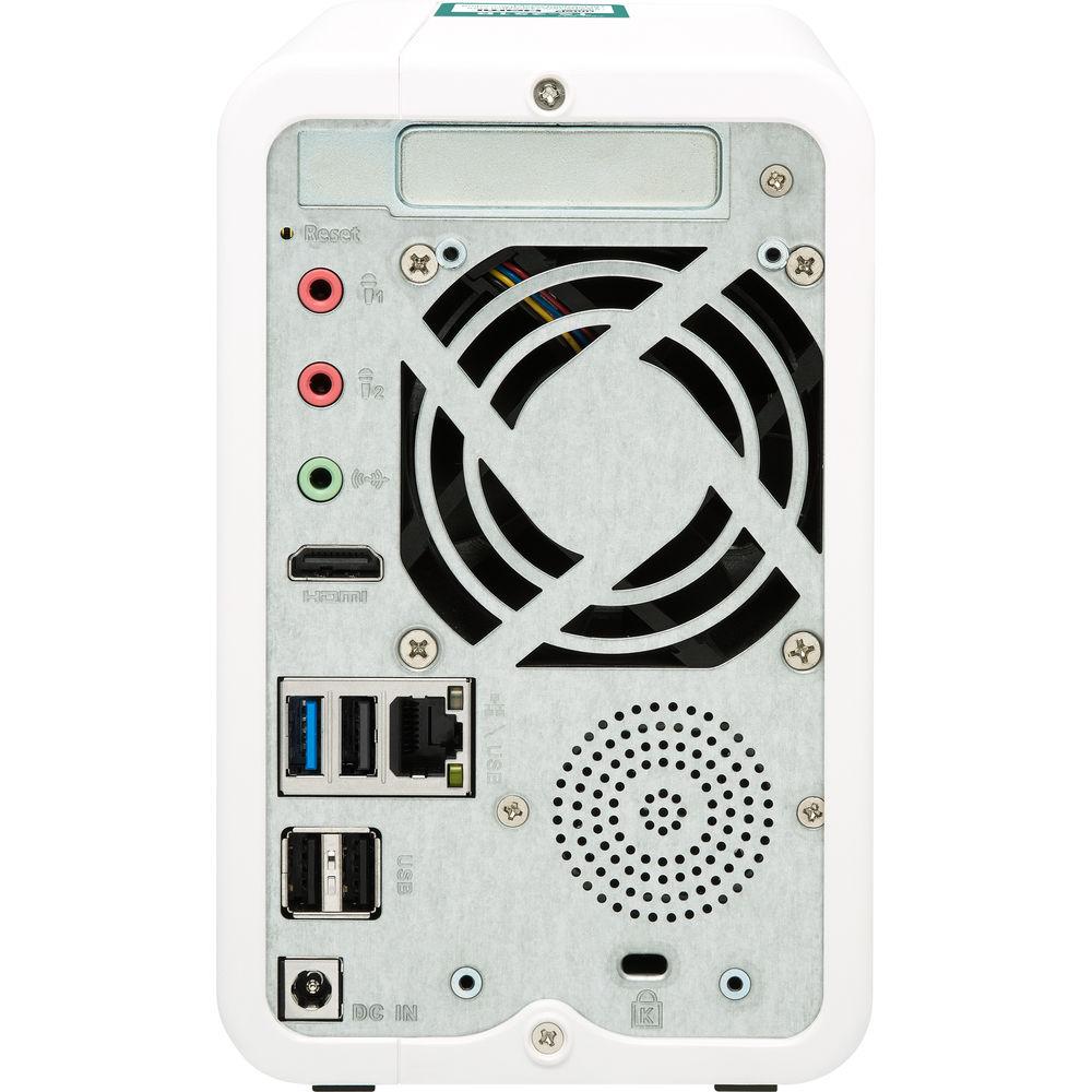 QNAP TS-251B 2-Bay Home and SOHO NAS with PCIe Expansion