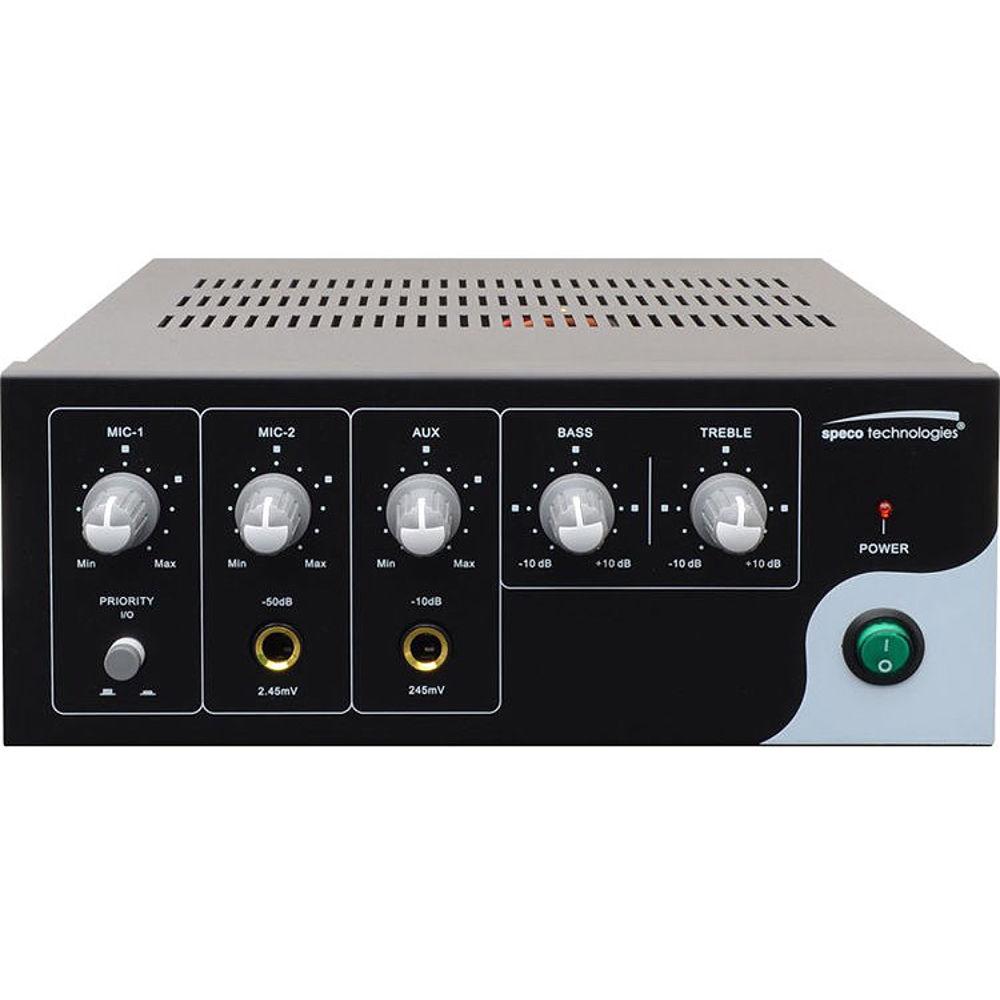 Speco Technologies Digital Deterrent Alarm Kit with 15W Amplifier, PA Speaker Horn, Strobe Flasher & Power Supply