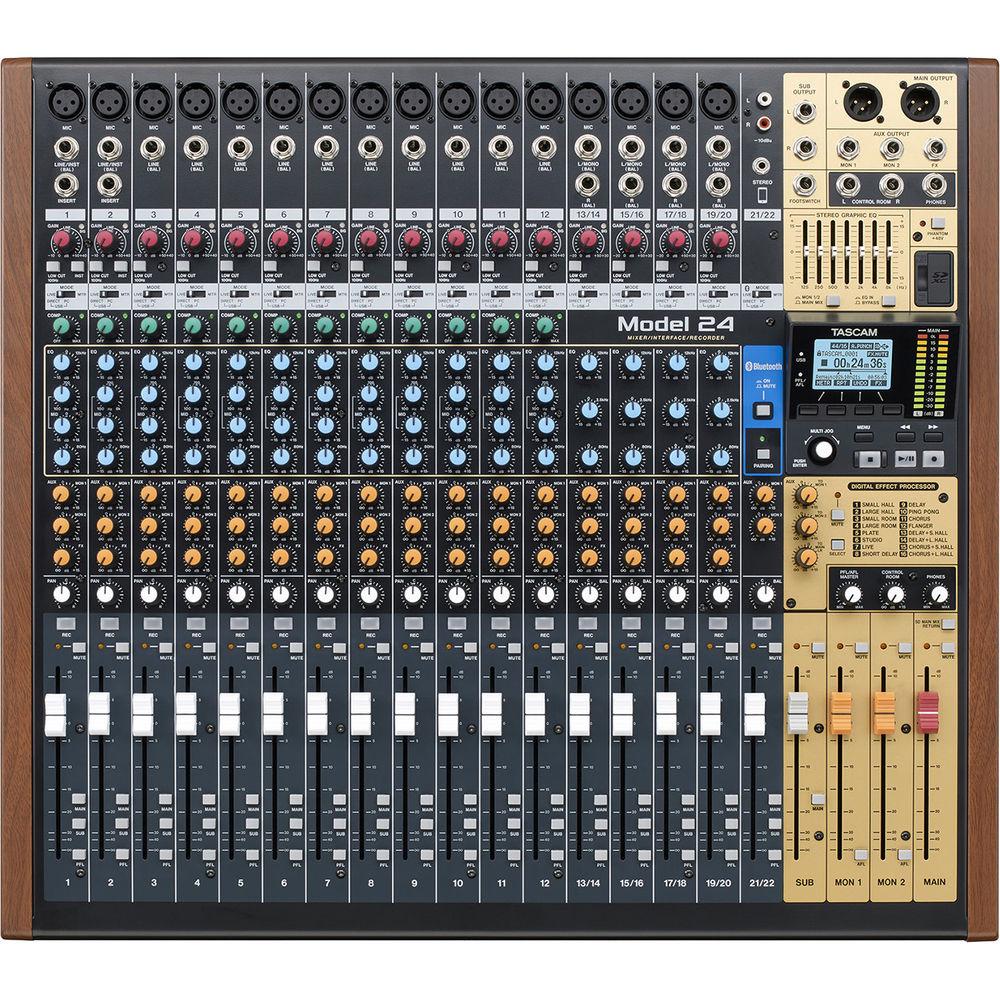 Tascam Model 24 - Digital Mixer, Recorder, and USB Audio Interface