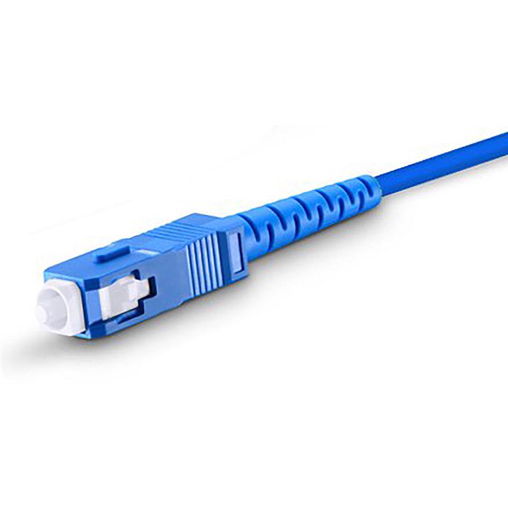 TechLogix Networx OS2 3.0mm Duplex Single-Mode Armored Premade Cable with LC to SC Connectors, TechLogix, Networx, OS2, 3.0mm, Duplex, Single-Mode, Armored, Premade, Cable, with, LC, to, SC, Connectors