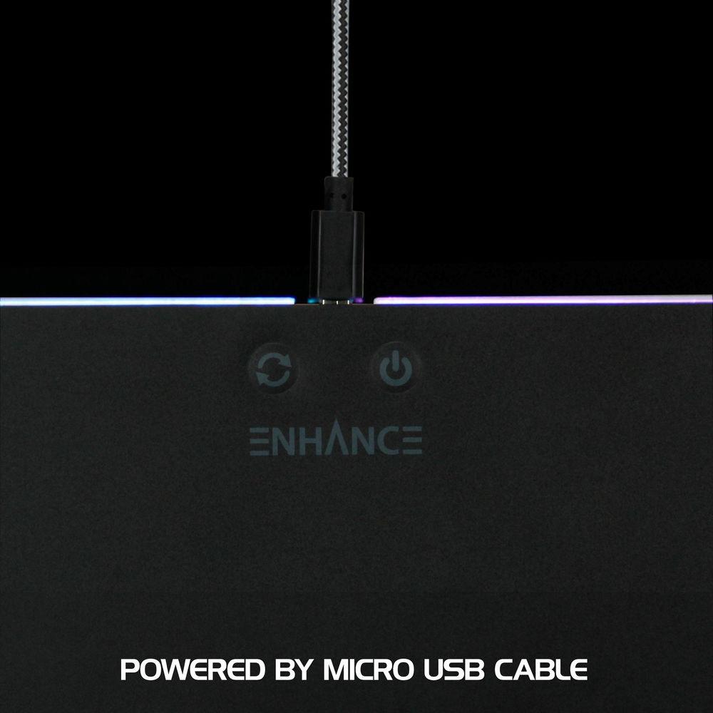 Accessory Power ENHANCE LED Gaming Mouse Pad, Accessory, Power, ENHANCE, LED, Gaming, Mouse, Pad