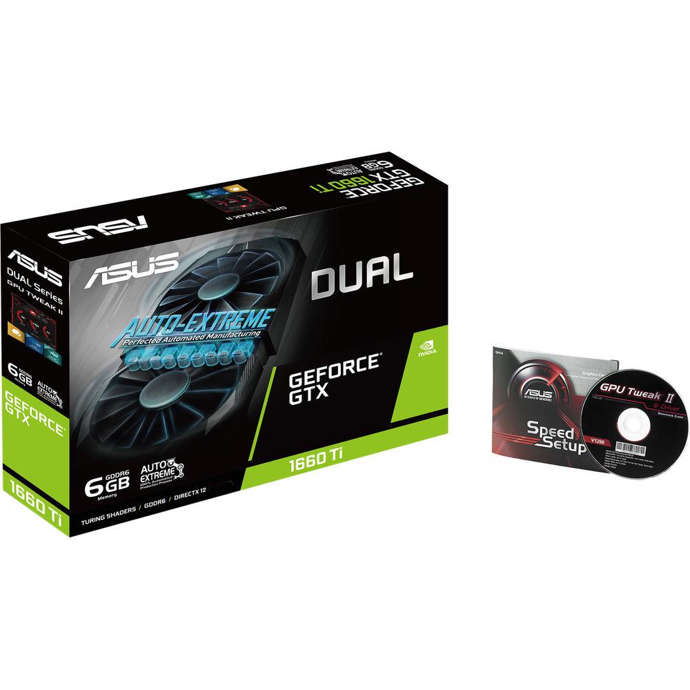 ASUS Dual GeForce GTX 1660 Ti Graphics Card
