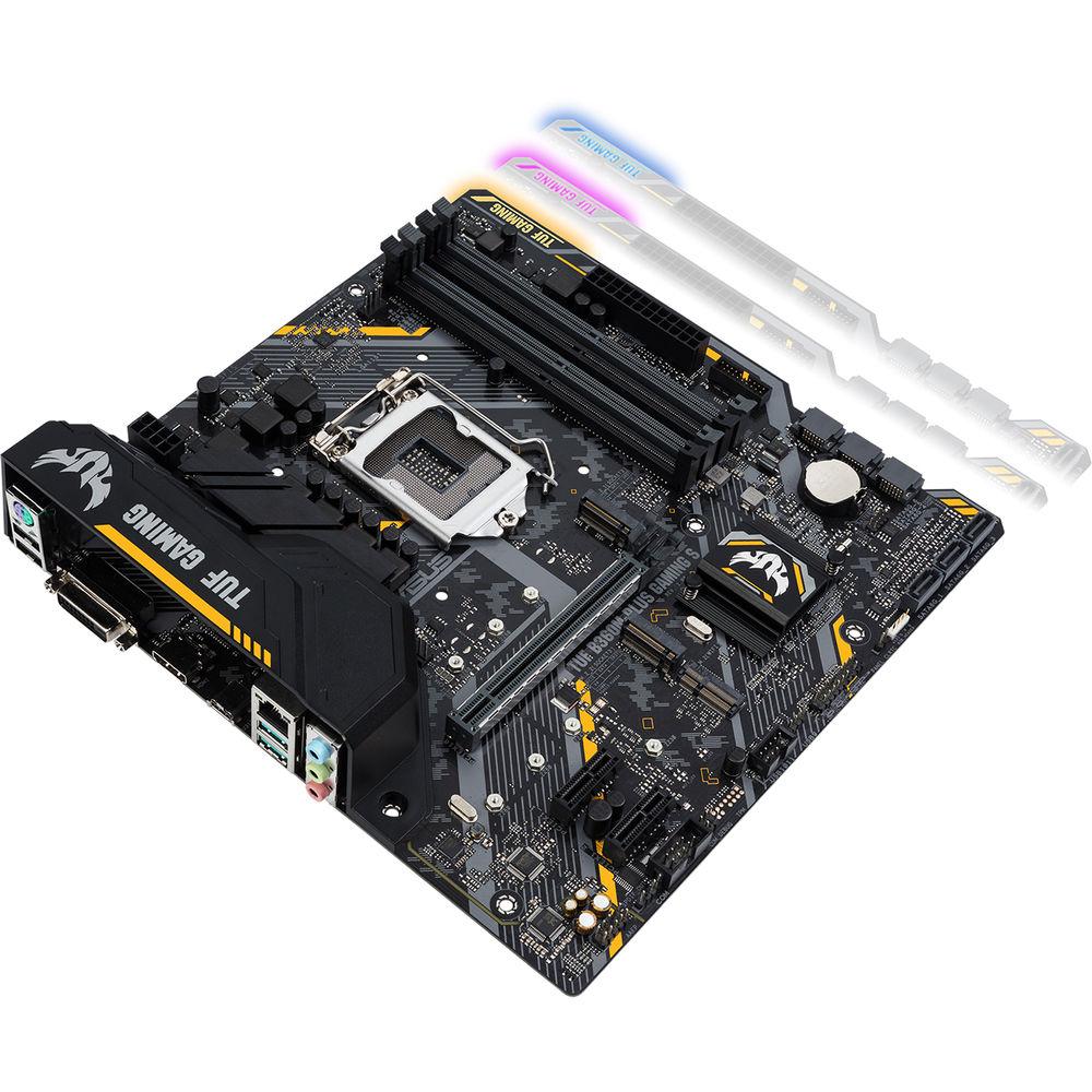 ASUS TUF B360M-Plus Gaming S LGA 1151 Micro-ATX Motherboard