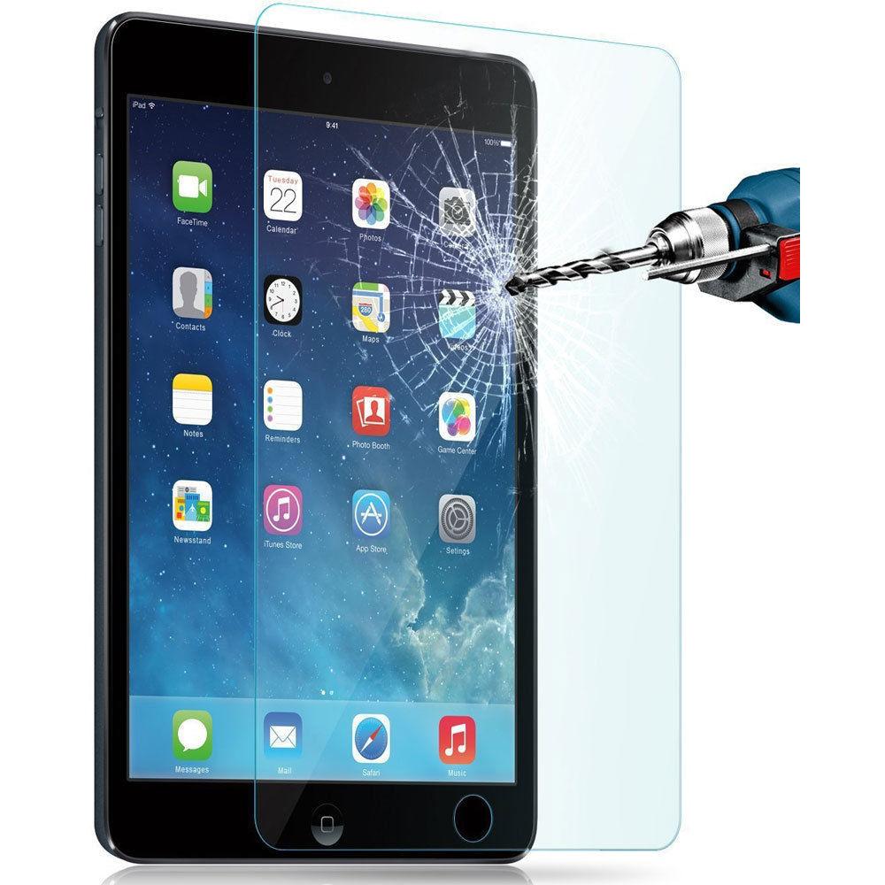 AVODA Clear Tempered Glass Screen Protector for 9.7" iPad 2017 2018, Pro, Air, and Air 2