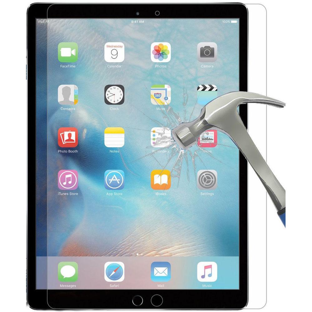 AVODA Clear Tempered Glass Screen Protector for 9.7" iPad 2017 2018, Pro, Air, and Air 2