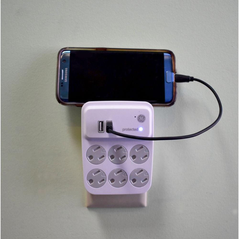 Bush Baby Six-Outlet Wall Tap with 4K UHD Covert Wi-Fi Camera