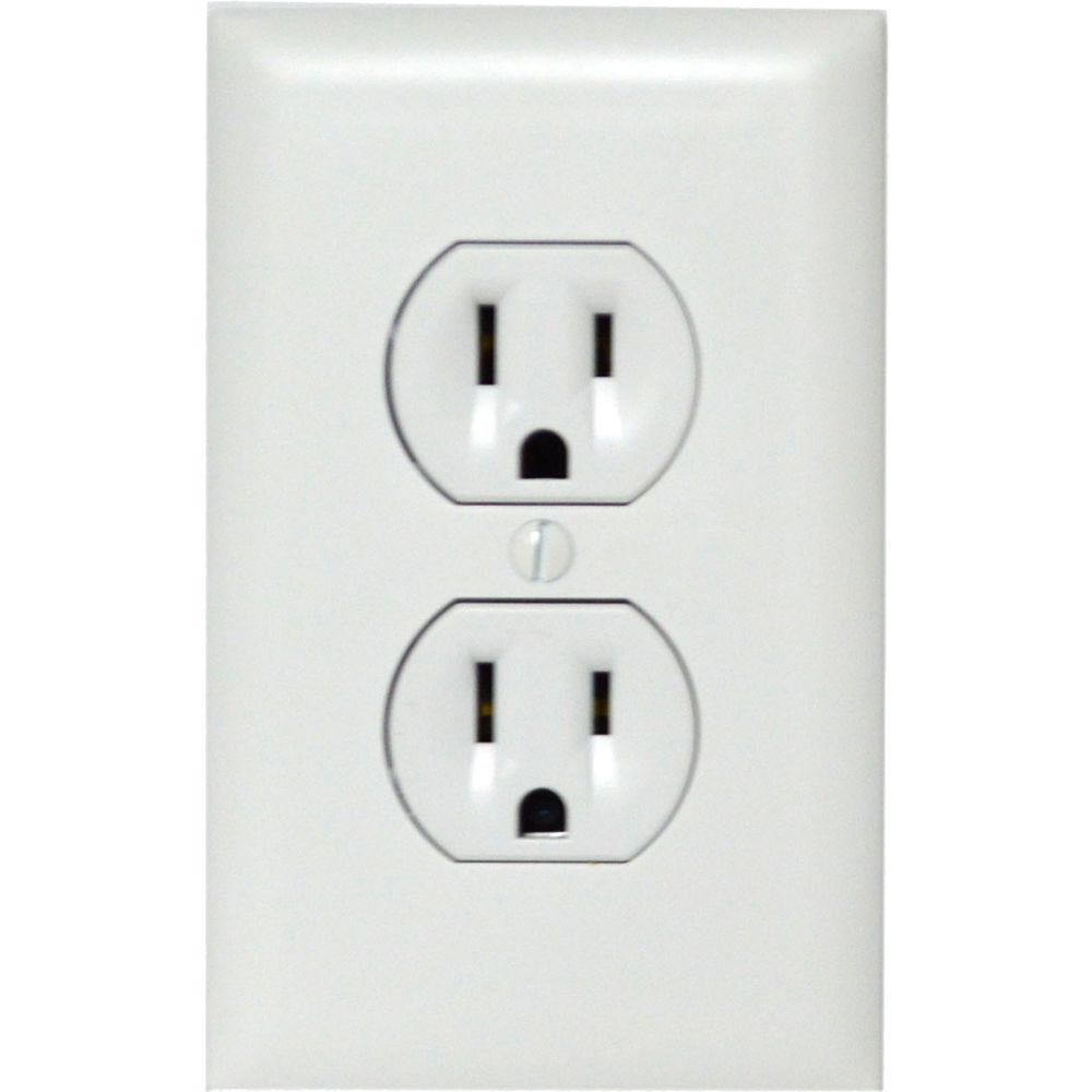 Bush Baby Wall Outlet with 4K UHD Covert Wi-Fi Camera