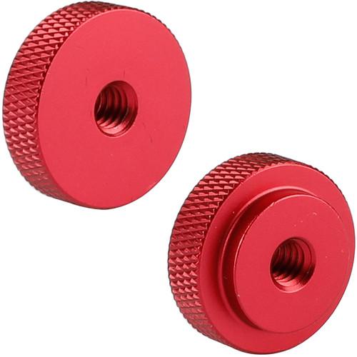 CAMVATE 1 4"-20 Female Thumb Wheel Lock Nut Adapter