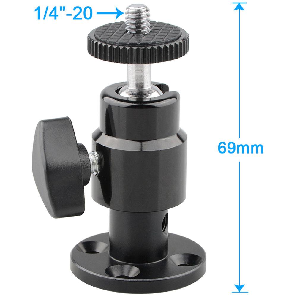 CAMVATE 1 4"-20 Mini Ball Head Wall Ceiling Mount
