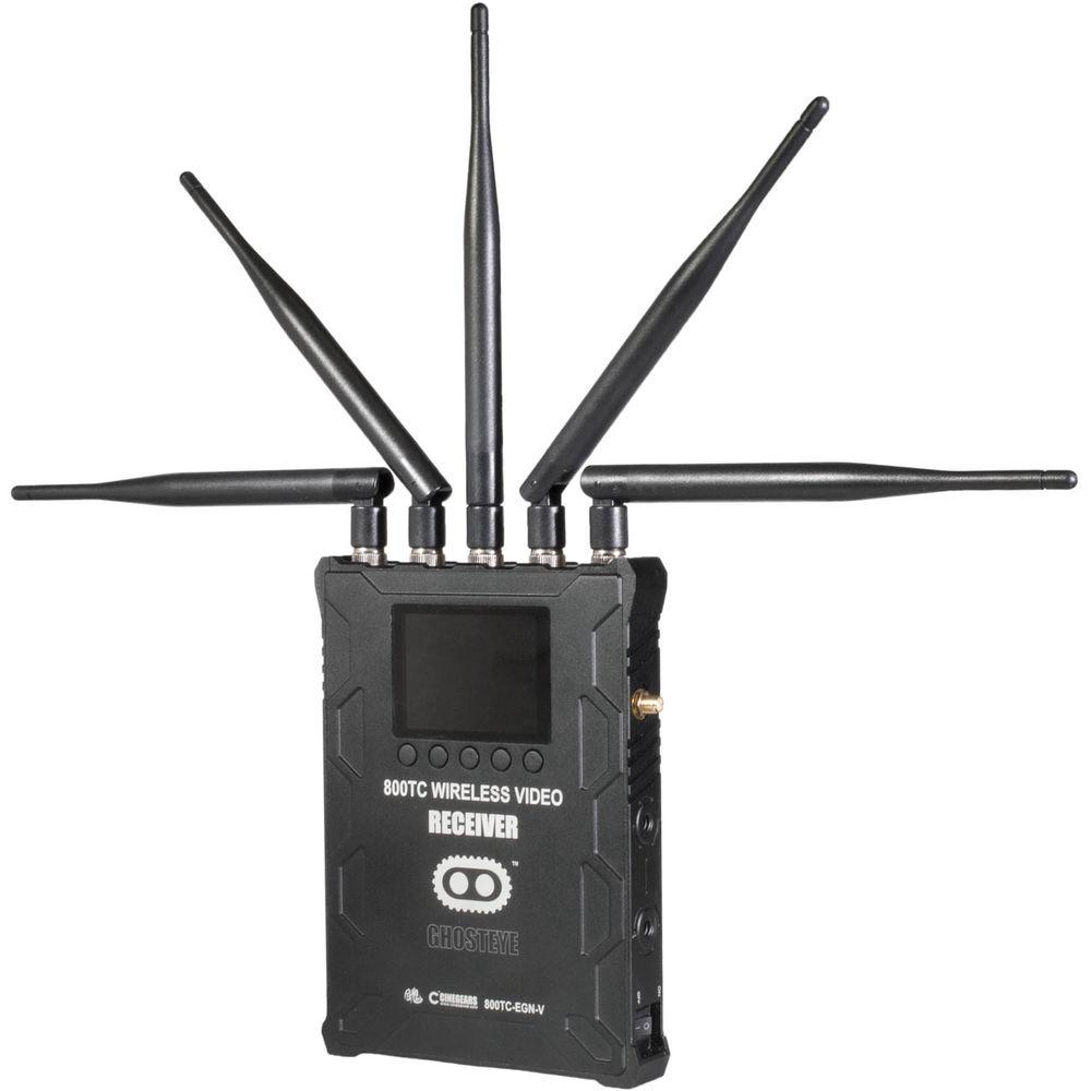 CINEGEARS Ghost-Eye Wireless HD SDI Video Transmission Kit 800TC G-Mount Encrypted