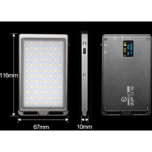 DigitalFoto Solution Limited 96 LED 3000-5500K Camera Video Bi-Color LED Pannel Light With Display Monitor